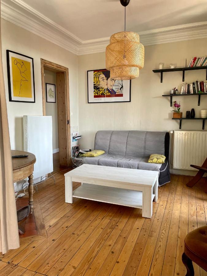 L'Appartement Mersois - 50M De La Mer & Cosy Esterno foto